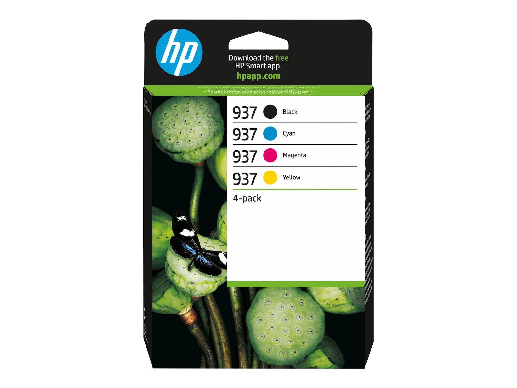 Amazon.co.jp: HP 937 CMYK オリジナルインクカートリッジ 4パック 937